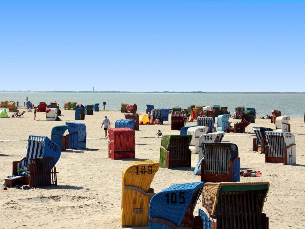 Renovierte Doppelhaushaelfte In Neßmersiel Exterior foto
